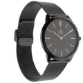  Shop Authentic Calvin Klein Minimal Black Dial Black Mesh Bracelet Watch for Men - K3M21421 - Luxxuri