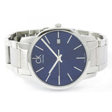  Shop Authentic Calvin Klein City Blue Dial Silver Steel Strap Watch for Men - K2G2G14N - Luxxuri