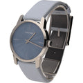  Shop Authentic Calvin Klein City Blue Dial Blue Leather Strap Watch for Women - K2G231VN - Luxxuri