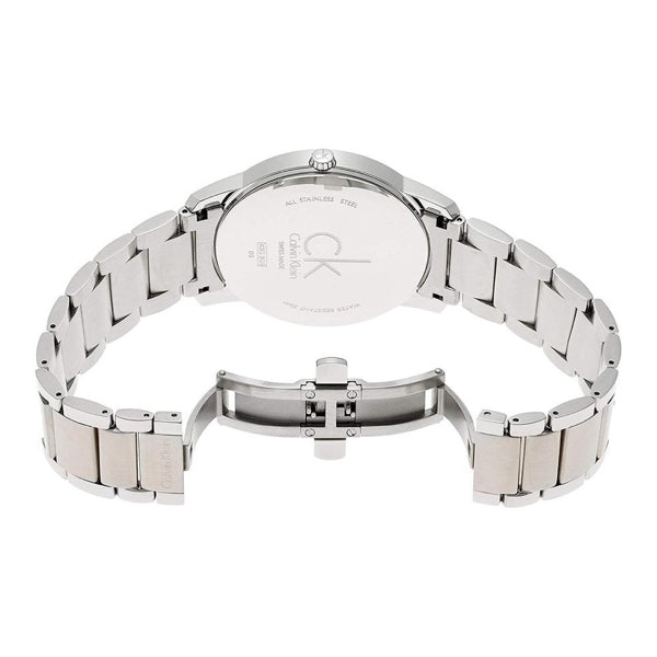  Shop Authentic Calvin Klein City Blue Dial Silver Steel Strap Watch for Men - K2G2G14Q - Luxxuri
