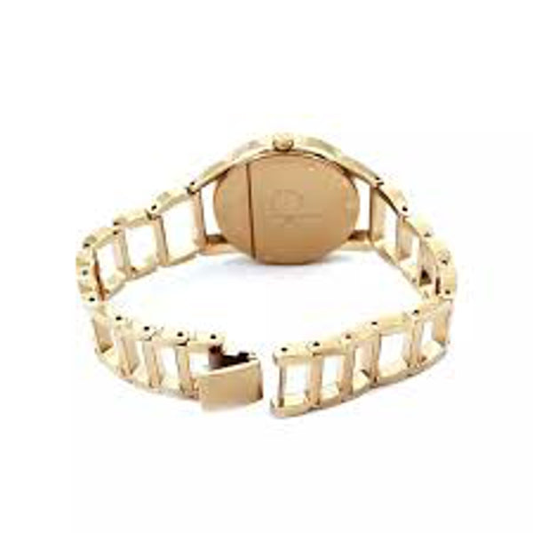  Shop Authentic Calvin Klein Stately White Dial Gold Steel Strap Watch for Women - K3G2352W - Luxxuri
