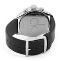  Shop Authentic Calvin Klein Masculine Chronograph White Dial Black Leather Strap Watch for Men - K2H27120 - Luxxuri