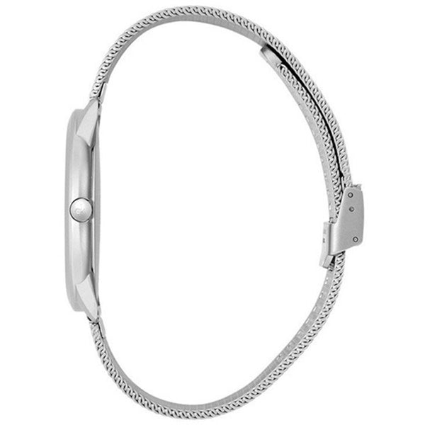  Shop Authentic Calvin Klein Minimal Silver Dial Silver Mesh Bracelet Watch for Women - K3M2212Z - Luxxuri