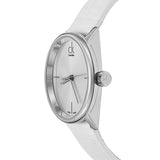  Shop Authentic Calvin Klein Accent White Dial White Leather Strap Watch for Women - K2Y2Y1K6 - Luxxuri