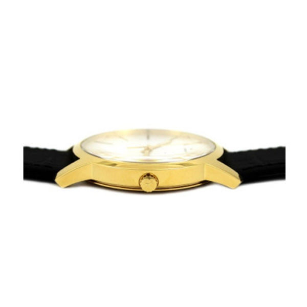  Shop Authentic Calvin Klein City Mother of Pearl White Dial Black Leather Strap Watch for Men - K2G2G5C6 - Luxxuri