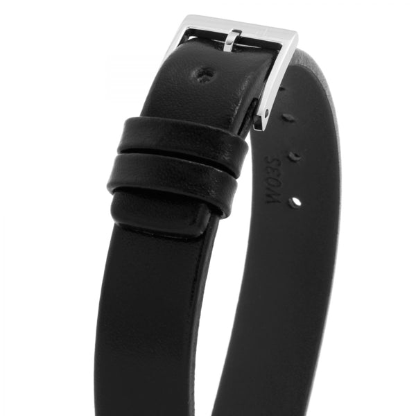  Shop Authentic Calvin Klein Firm Black Dial Black Leather Strap Watch for Women - K3N231C1 - Luxxuri