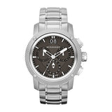  Shop Authentic Burberry Utilitarian Chronograph Black Dial Silver Steel Strap Watch For Men - BU9800 - Luxxuri