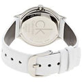  Shop Authentic Calvin Klein Skirt White Dial White Leather Strap Watch for Women - K2U231KW - Luxxuri