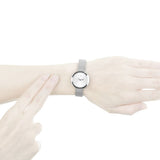  Shop Authentic Calvin Klein Firm White Dial Silver Mesh Bracelet Watch for Women - K3N23126 - Luxxuri