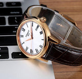  Shop Authentic Tissot T Classic Carson White Dial Brown Leather Strap Watch For Men - T085.410.36.013.00 - Luxxuri