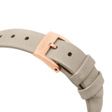  Shop Authentic Swarovski Uptown Crystal Grey Dial Grey Leather Strap Watch for Women - 5547716 - Luxxuri