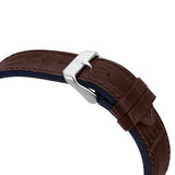  Shop Authentic Tommy Hilfiger Daniel Grey Dial Brown Leather Strap Watch for Men - 1710416 - Luxxuri