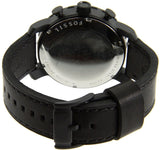  Shop Authentic Fossil Nate Chronograph Black Dial Black Leather Strap Watch for Men - JR1354 - Luxxuri