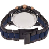  Shop Authentic Fossil Nate Chronograph Blue Dial Two Tone Steel Strap Watch for Men - JR1494 - Luxxuri