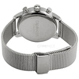  Shop Authentic Calvin Klein City Chronograph Black Dial Silver Mesh Bracelet Watch for Men - K2G27121 - Luxxuri