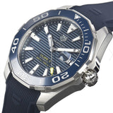  Shop Authentic Tag Heuer Aquaracer Blue Dial Watch for Men - WAY201B.FT6150 - Luxxuri
