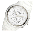  Shop Authentic Emporio Armani Ceramica Chronograph White Dial White Strap Watch For Men - AR1453 - Luxxuri