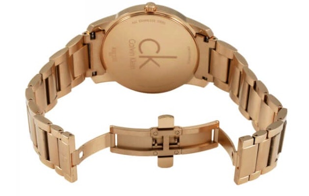  Shop Authentic Calvin Klein City White Dial Rose Gold Steel Strap Watch for Men - K2G21646 - Luxxuri