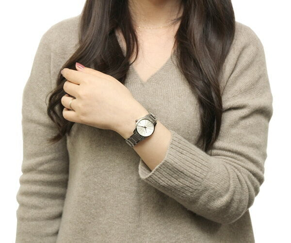  Shop Authentic Calvin Klein City White Dial Silver Steel Strap Watch for Women - K2G23146 - Luxxuri