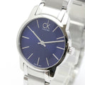  Shop Authentic Calvin Klein City Blue Dial Silver Steel Strap Watch for Women - K2G2314N - Luxxuri