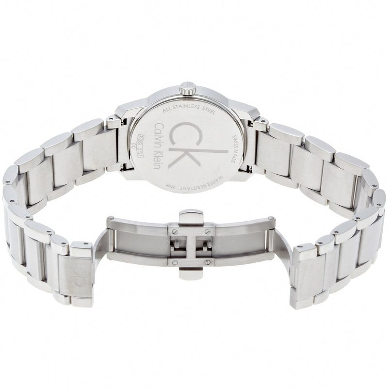  Shop Authentic Calvin Klein City Grey Dial Silver Steel Strap Watch for Women - K2G23161 - Luxxuri