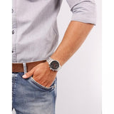  Shop Authentic Calvin Klein City Chronograph Black Dial Silver Steel Strap Watch for Men - K2G27141 - Luxxuri