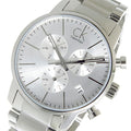  Shop Authentic Calvin Klein City White Dial Silver Steel Strap Watch for Men - K2G27146 - Luxxuri