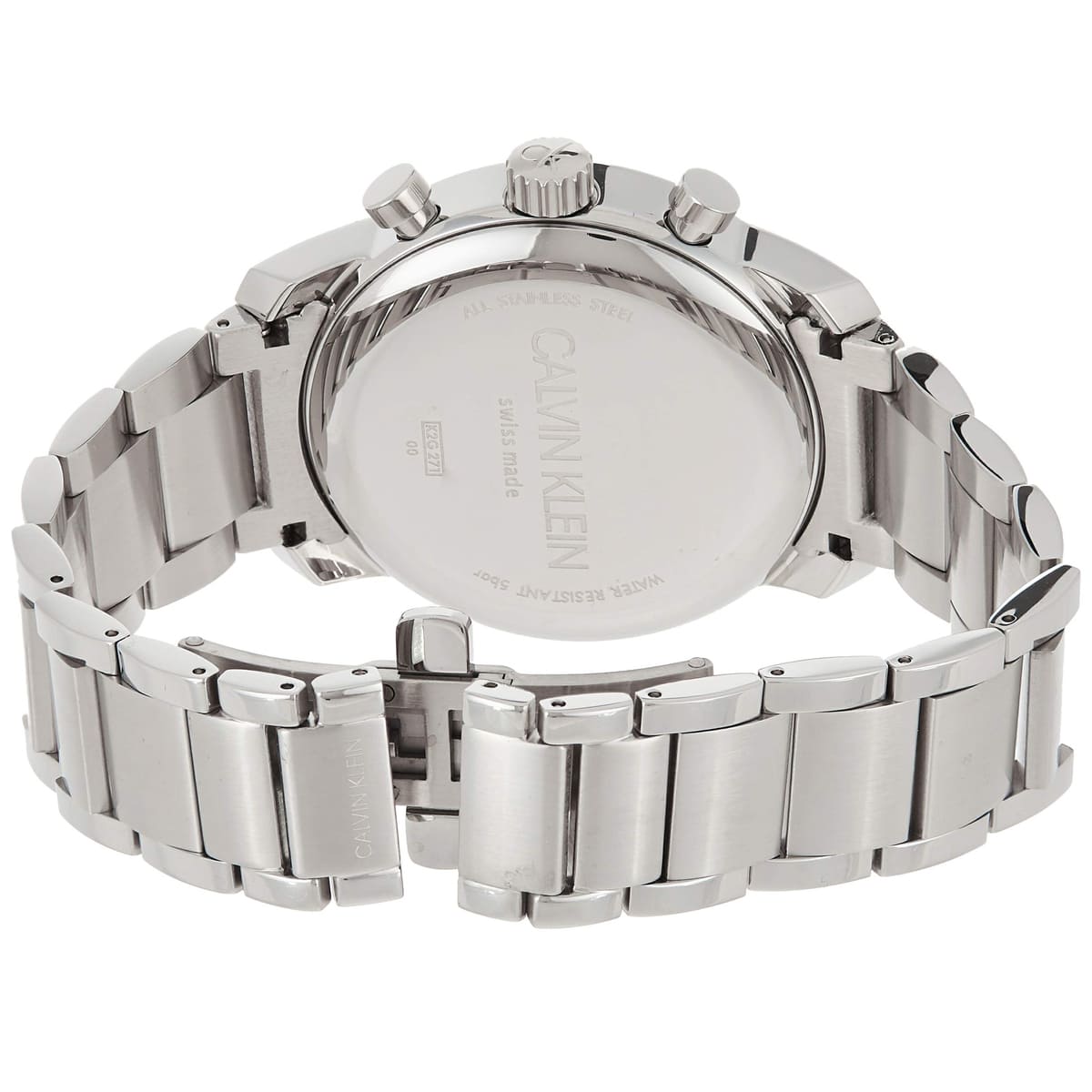  Shop Authentic Calvin Klein City Silver Dial Silver Steel Strap Watch for Men - K2G2G146 - Luxxuri