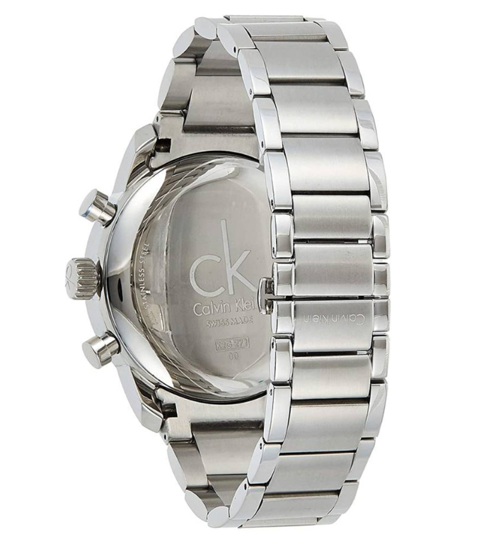  Shop Authentic Calvin Klein City Chronograph Blue Dial Silver Steel Strap Watch for Men - K2G2714N - Luxxuri