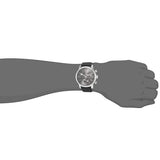  Shop Authentic Calvin Klein City Chronograph Black Dial Black Leather Strap Watch for Men - K2G271C3 - Luxxuri