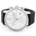  Shop Authentic Calvin Klein City Chronograph Silver Dial Black Leather Strap Watch for Men - K2G271C6 - Luxxuri