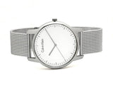  Shop Authentic Calvin Klein City Chronograph White Dial Silver Mesh Bracelet Watch for Men - K2G2G126 - Luxxuri