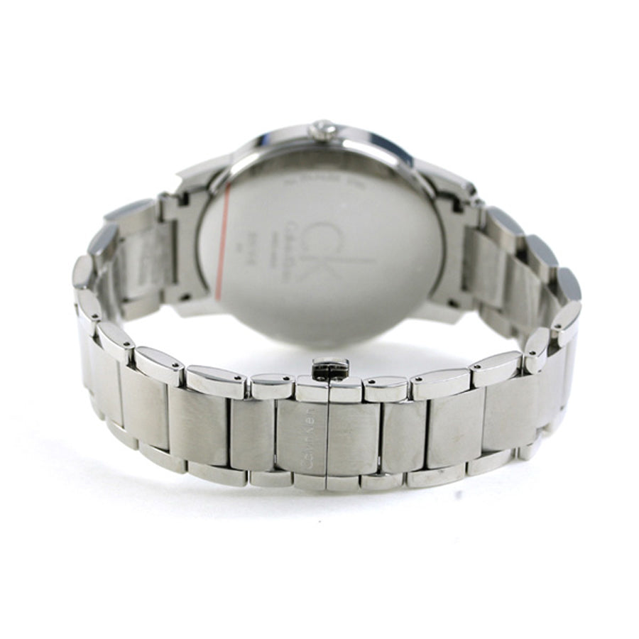  Shop Authentic Calvin Klein City Black Dial Silver Steel Strap Watch for Men - K2G2G141 - Luxxuri