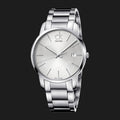  Shop Authentic Calvin Klein City Silver Dial Silver Steel Strap Watch for Men - K2G2G146 - Luxxuri