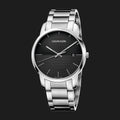  Shop Authentic Calvin Klein City Black Dial Silver Steel Strap Watch for Men - K2G2G14C - Luxxuri