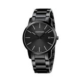  Shop Authentic Calvin Klein City Quartz Black Dial Black Steel Strap Watch for Men - K2G2G4B1 - Luxxuri