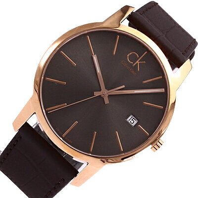  Shop Authentic Calvin Klein City Chronograph Brown Dial Brown Leather Strap Watch for Men - K2G2G6G3 - Luxxuri