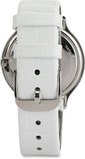  Shop Authentic Calvin Klein Skirt White Dial White Leather Strap Watch for Women - K2U231K6 - Luxxuri