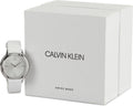  Shop Authentic Calvin Klein Skirt White Dial White Leather Strap Watch for Women - K2U231K6 - Luxxuri