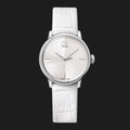  Shop Authentic Calvin Klein Accent White Dial White Leather Strap Watch for Women - K2Y2Y1K6 - Luxxuri