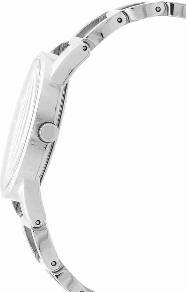  Shop Authentic Calvin Klein Stately Black Dial Silver Steel Strap Watch for Women - K3G23121 - Luxxuri