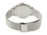  Shop Authentic Calvin Klein Minimal Silver Dial Silver Mesh Bracelet Watch for Men - K3M2112Z - Luxxuri