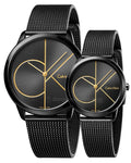  Shop Authentic Calvin Klein Minimal Black Dial Black Mesh Bracelet Watch for Women - K3M224X1 - Luxxuri