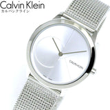  Shop Authentic Calvin Klein Minimal Silver Dial Silver Mesh Bracelet Watch for Women - K3M2212Z - Luxxuri