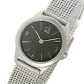  Shop Authentic Calvin Klein Minimal Grey Dial Silver Mesh Bracelet Watch for Women - K3M53154 - Luxxuri