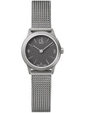  Shop Authentic Calvin Klein Minimal Grey Dial Silver Mesh Bracelet Watch for Women - K3M53154 - Luxxuri