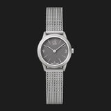  Shop Authentic Calvin Klein Minimal Grey Dial Silver Mesh Bracelet Watch for Women - K3M53154 - Luxxuri