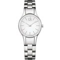  Shop Authentic Calvin Klein Simplicity White Dial Silver Steel Strap Watch for Women - K4323126 - Luxxuri