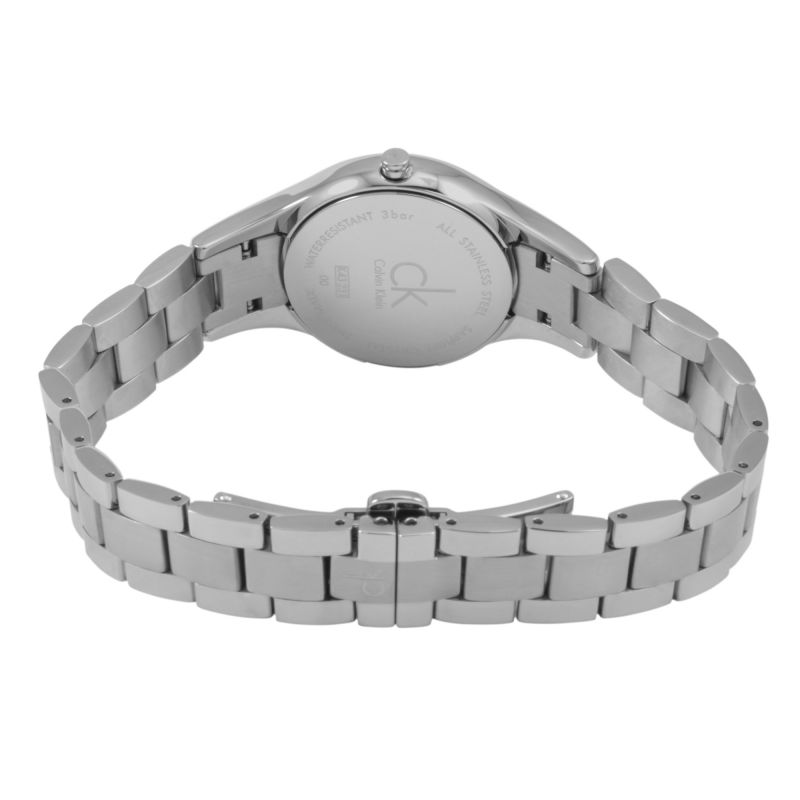  Shop Authentic Calvin Klein Simplicity Pink Dial Silver Steel Strap Watch for Women - K432314E - Luxxuri