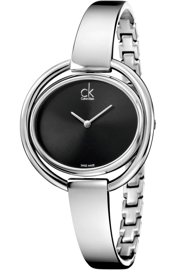  Shop Authentic Calvin Klein Impetuous Black Dial Silver Steel Strap Watch for Women - K4F2N111 - Luxxuri